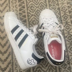 Adidas Superstar womens runners.